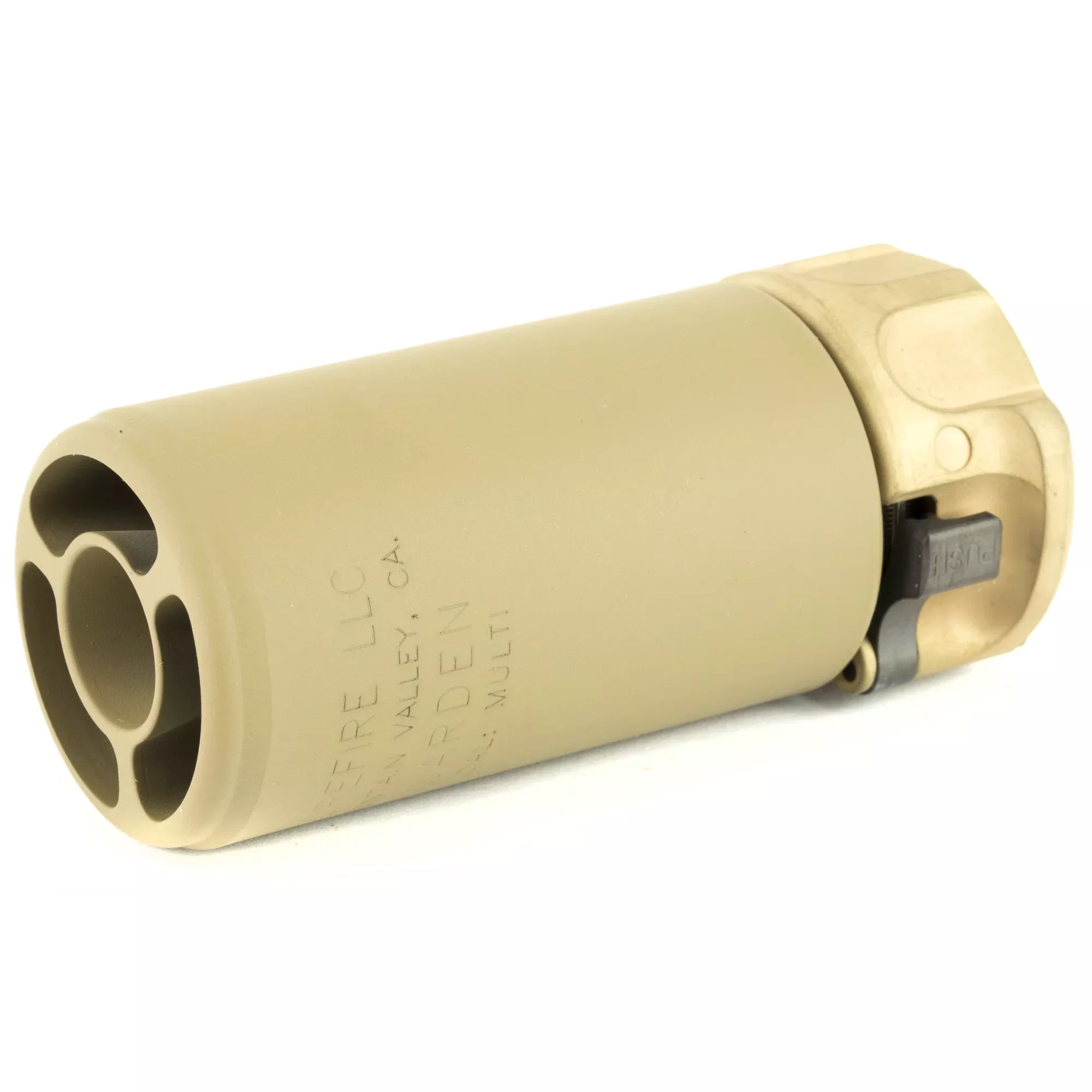 SureFire Warden Blast Regulator w/ SOCOM Fast-Attach Mount, Multi-Caliber 5.56/7.62 WARDEN-DE