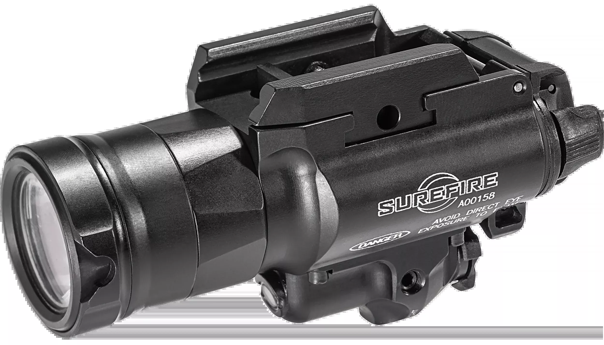 SureFire X400UH Ultra Weapon Light with Green Laser, 1000 Lumens, MasterFire Compatible - X400UH-A-GN