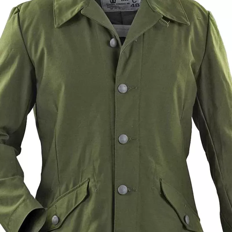 Swedish OD M59 Field Jacket - Large