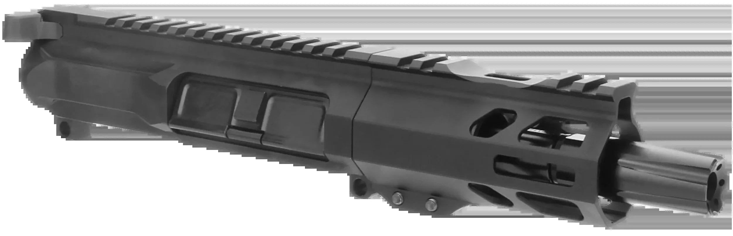 TacFire 9mm Luger 4in Complete AR-Platform Pistol Upper Assembly w/ M-LOK Handguard BU9MM4