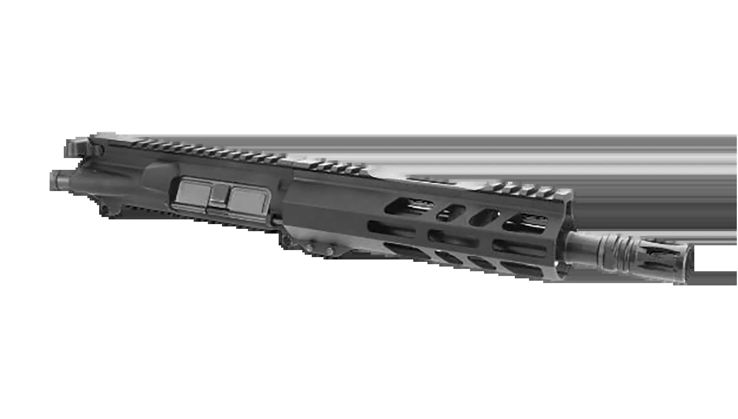 TacFire BU3008 AR-15 300 Blackout 8" Complete Upper w/ BCG - Black