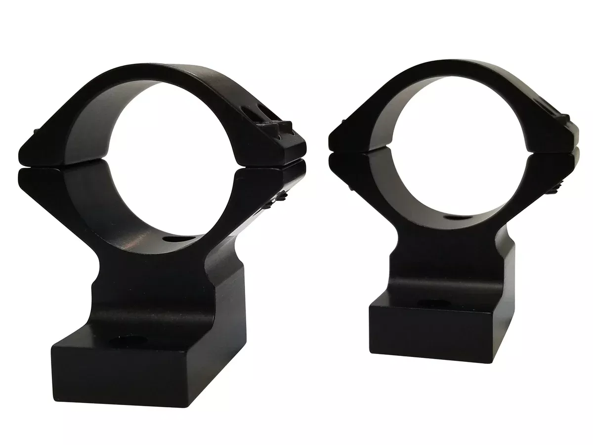 Talley 730336 Scope Mount/Ring ComboBlack Anodized Aluminum 30mm Tube Henry H009/H010/H014/H018/H024 Low Rings Lever Action 0 MOA