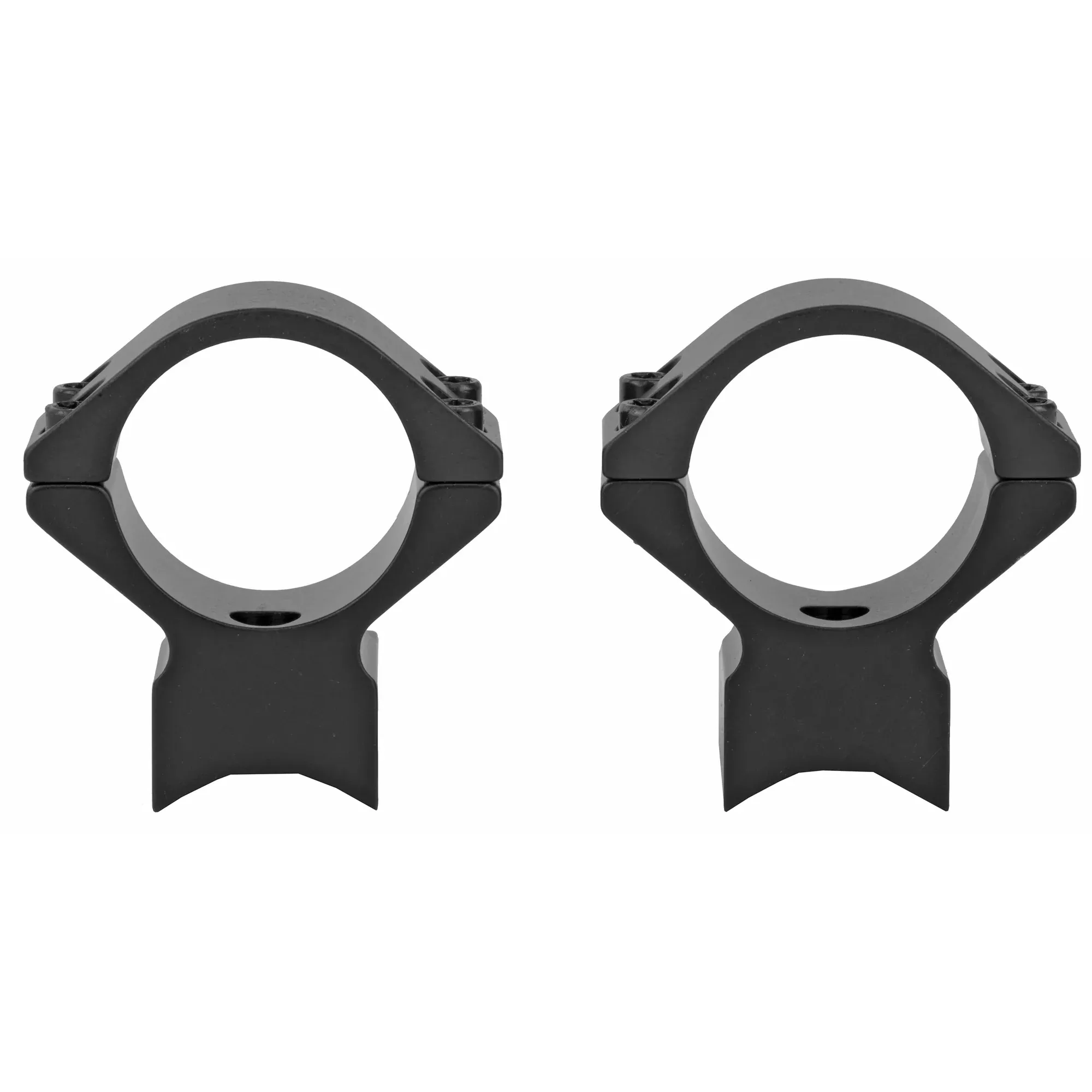 Talley Manufacturing Lightweight 1-inch Medium Scope Ring/Base for Kimber 84M, Black Anodized, 948749