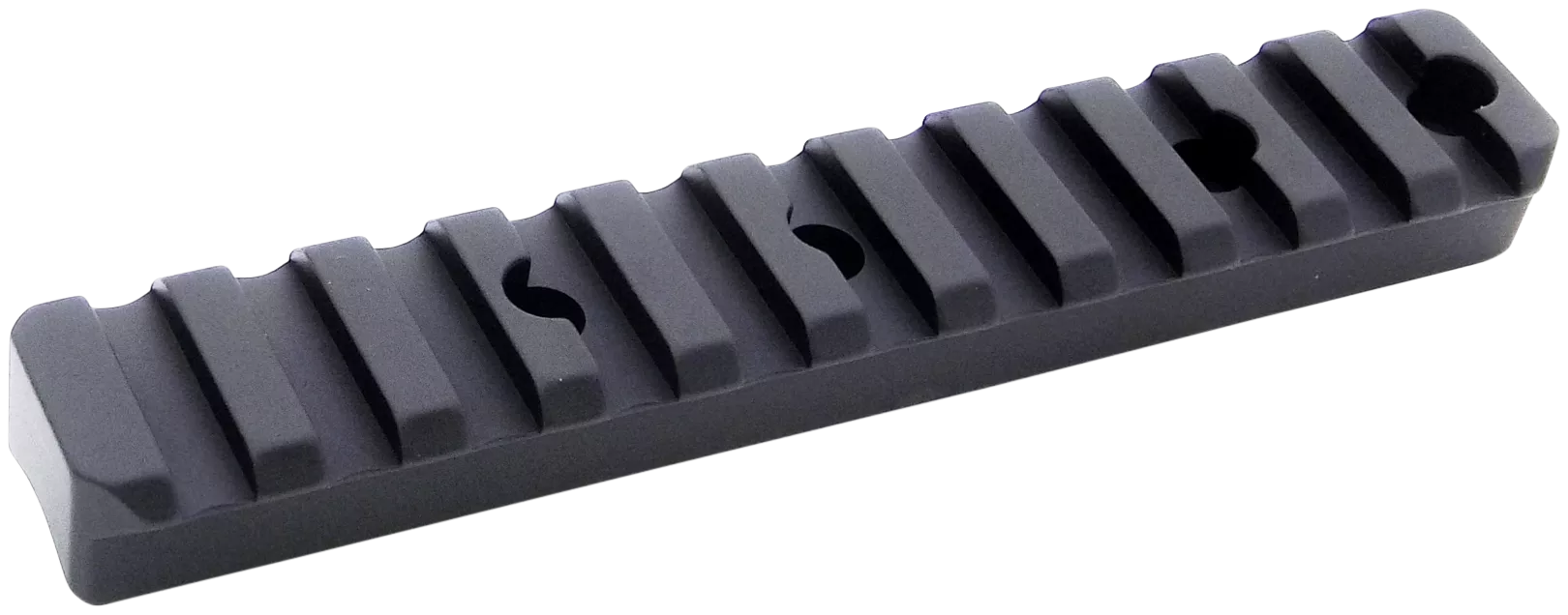 Talley P00252751 Picatinny RailBlack Anodized Aluminum Traditions Break Action Muzzleloaders/Traditions NitroFire Break Action