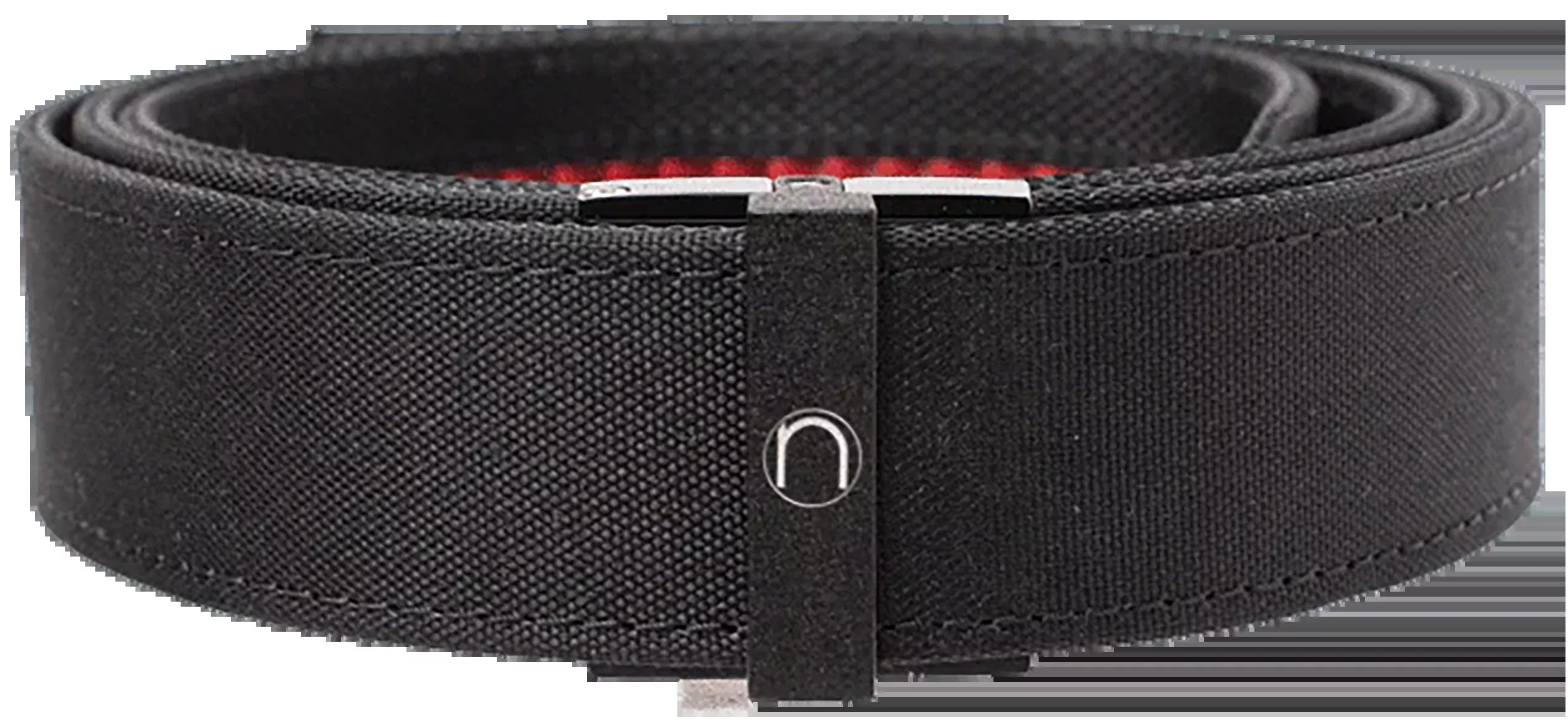 TEAM NEXBELT OPERATING Black Nylon Everyday Carry Belt, Compact Adjustable Buckle, 1.50 in Width PCS1763