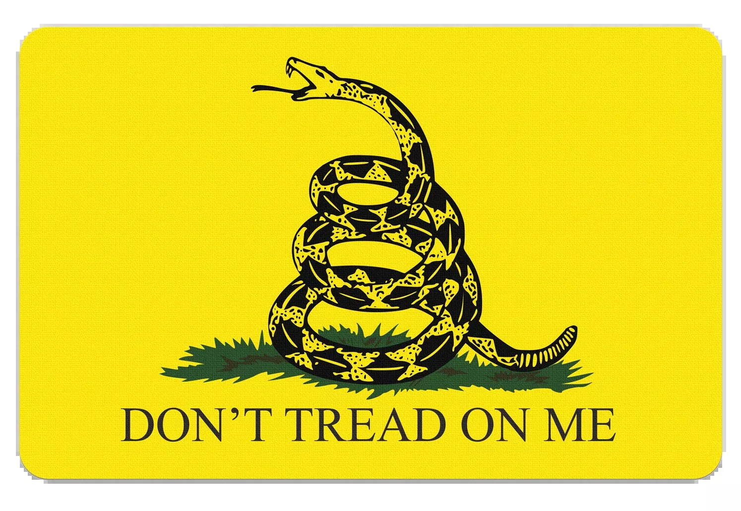 TekMat Handgun Cleaning Mat – Gadsden Flag, Rubber 11 x 17 in, Oil and Water Resistant TEKR17GADSDEN