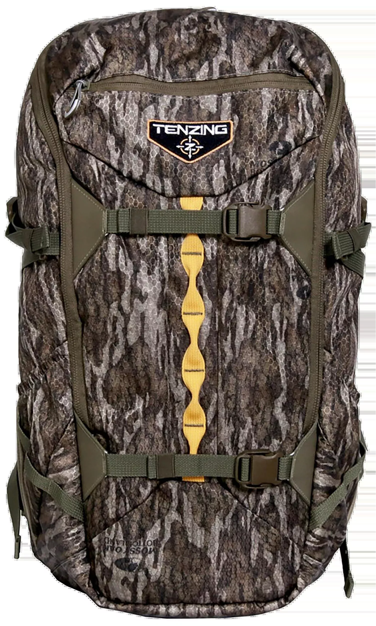 Tenzing 2100 Daypack Backpack, Ripstop Honeycomb Poly Oxford, Mossy Oak Bottomland TZGTNZW2100