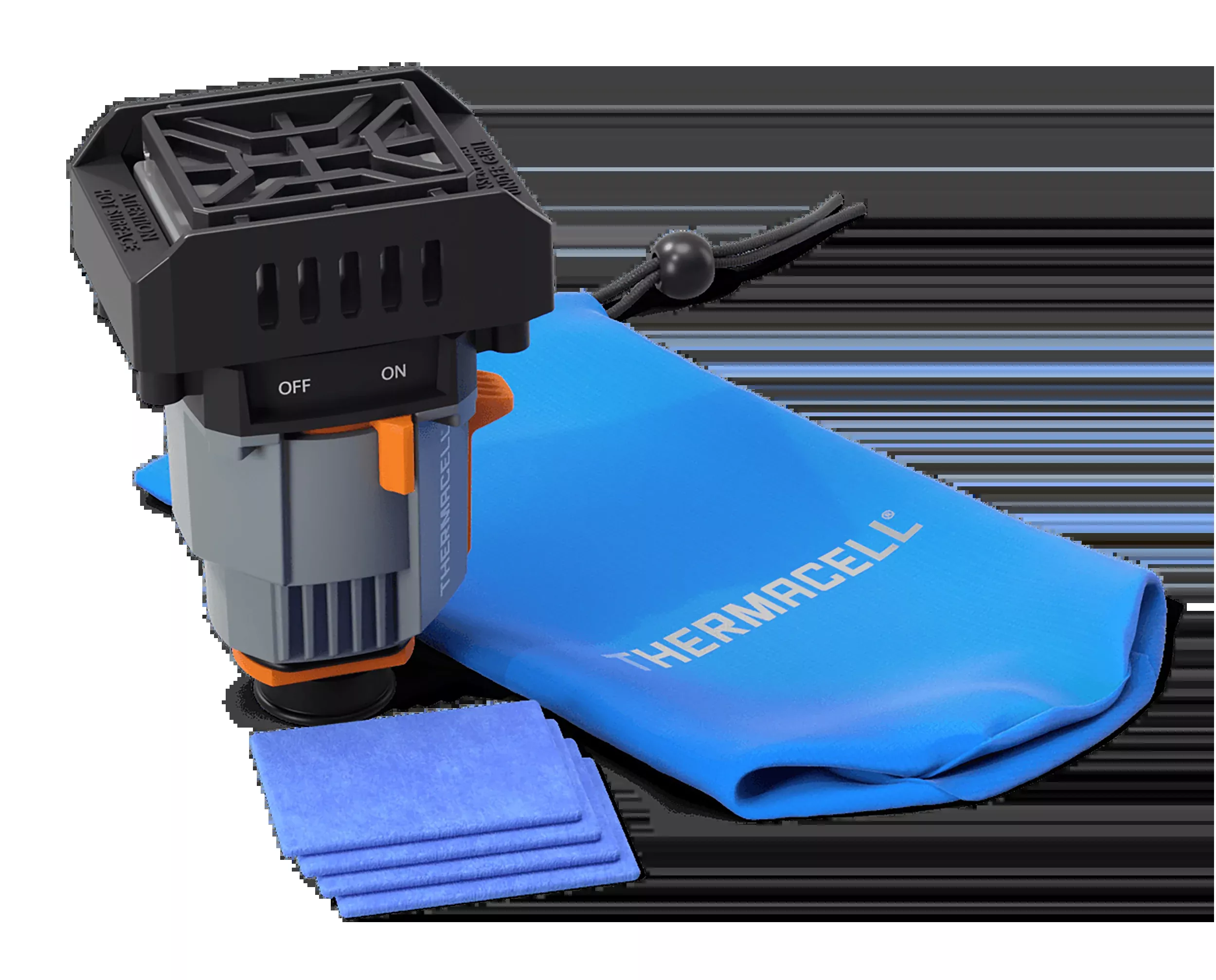Thermacell MRBPR BackpackerGray Effective 15 Ft Odorless Scent Repels Mosquito 4 Oz Effective Up To 90 Hours