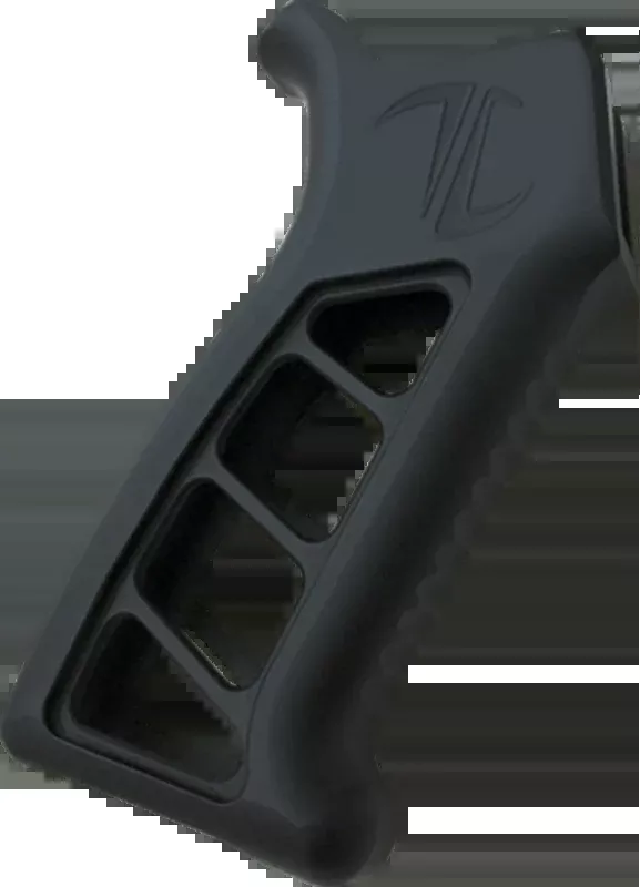 TIMBER CREEK OUTDOOR INC Enforcer AR Pistol Grip – Black Cerakote Aluminum, Lightweight, EARPGBL