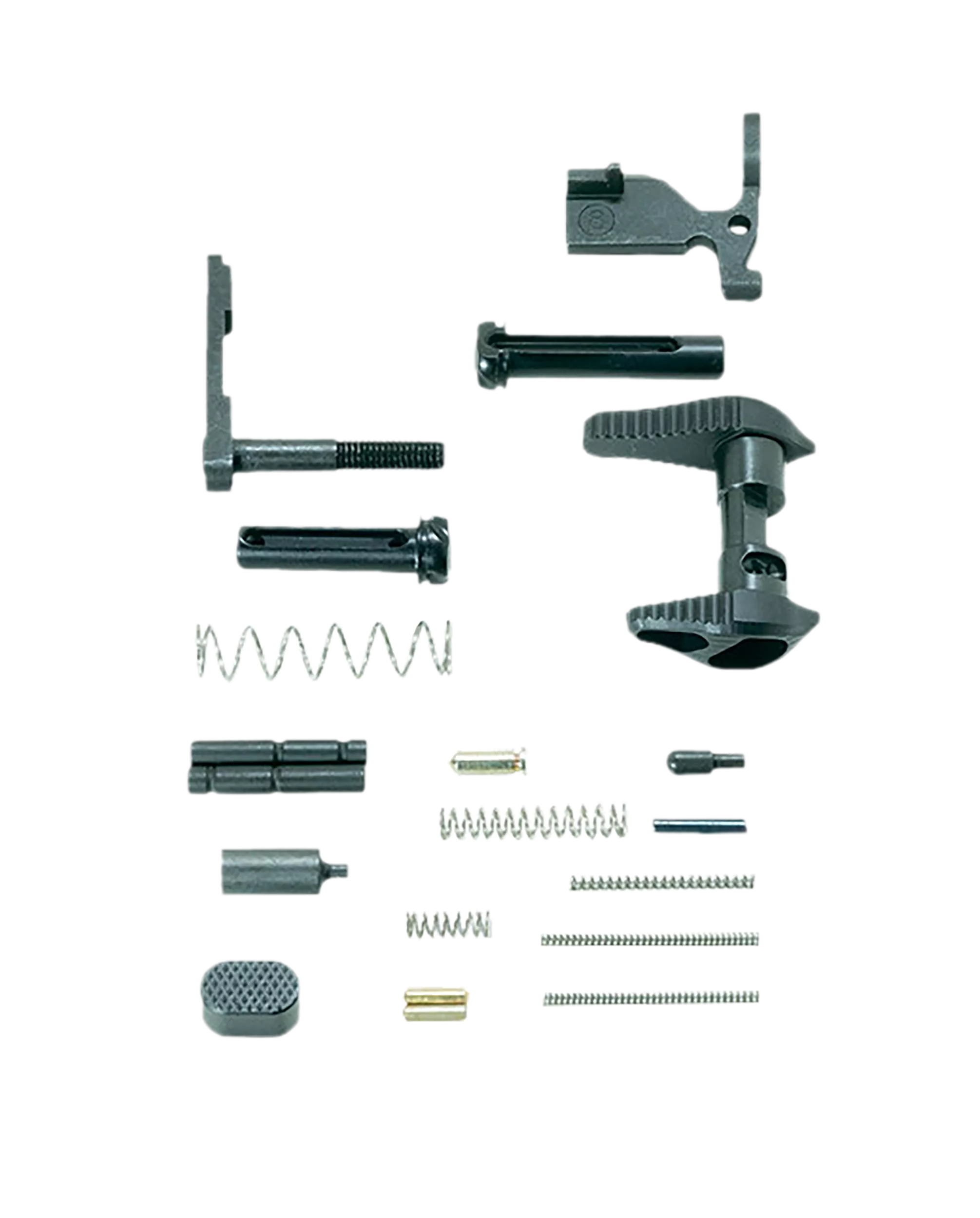 Timber Creek Outdoors ARLPKBL AR Lower Parts Kit Black Aluminum