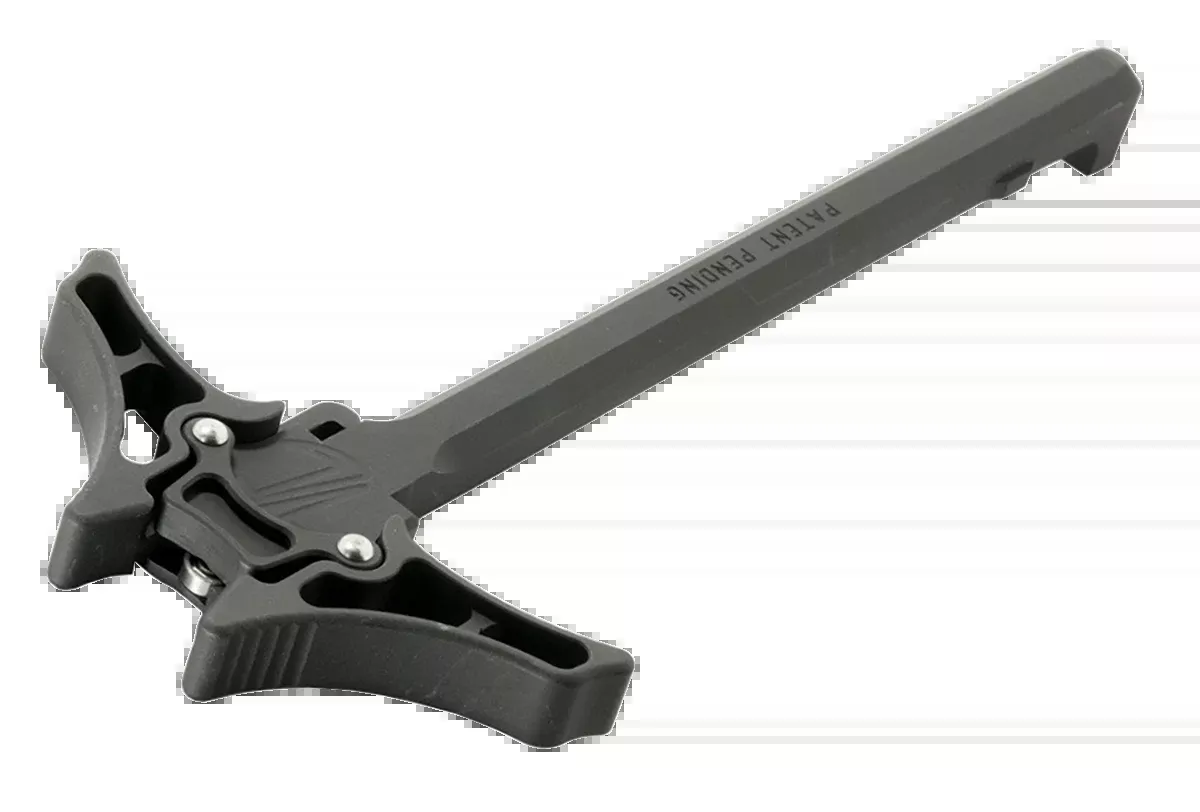Timber Creek Outdoors Enforcer Ambidextrous Charging Handle, Hardcoat Anodized Aluminum EAMBICHT
