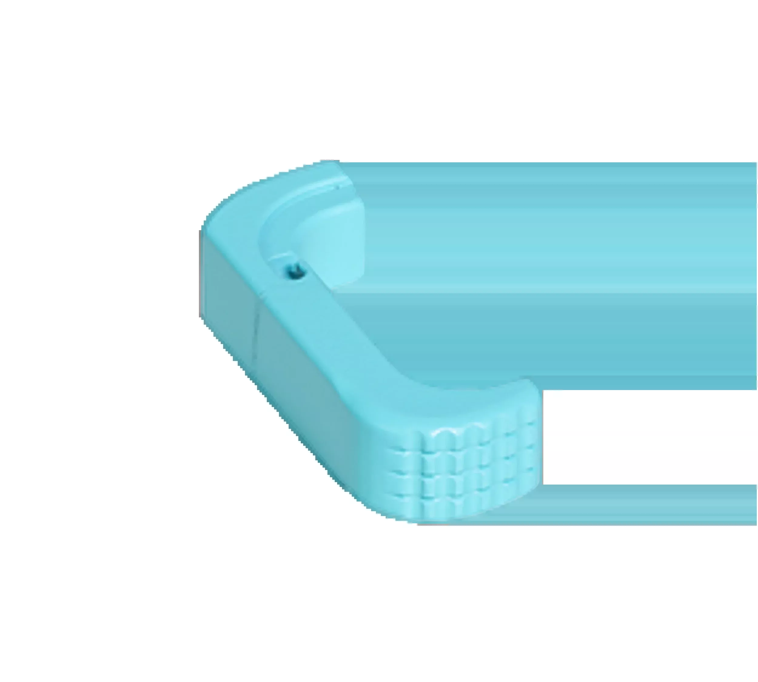 Timber Creek Outdoors Glock 43X Extended Magazine Release, Anodized Robin's Egg Blue Aluminum GL43XEMRRE