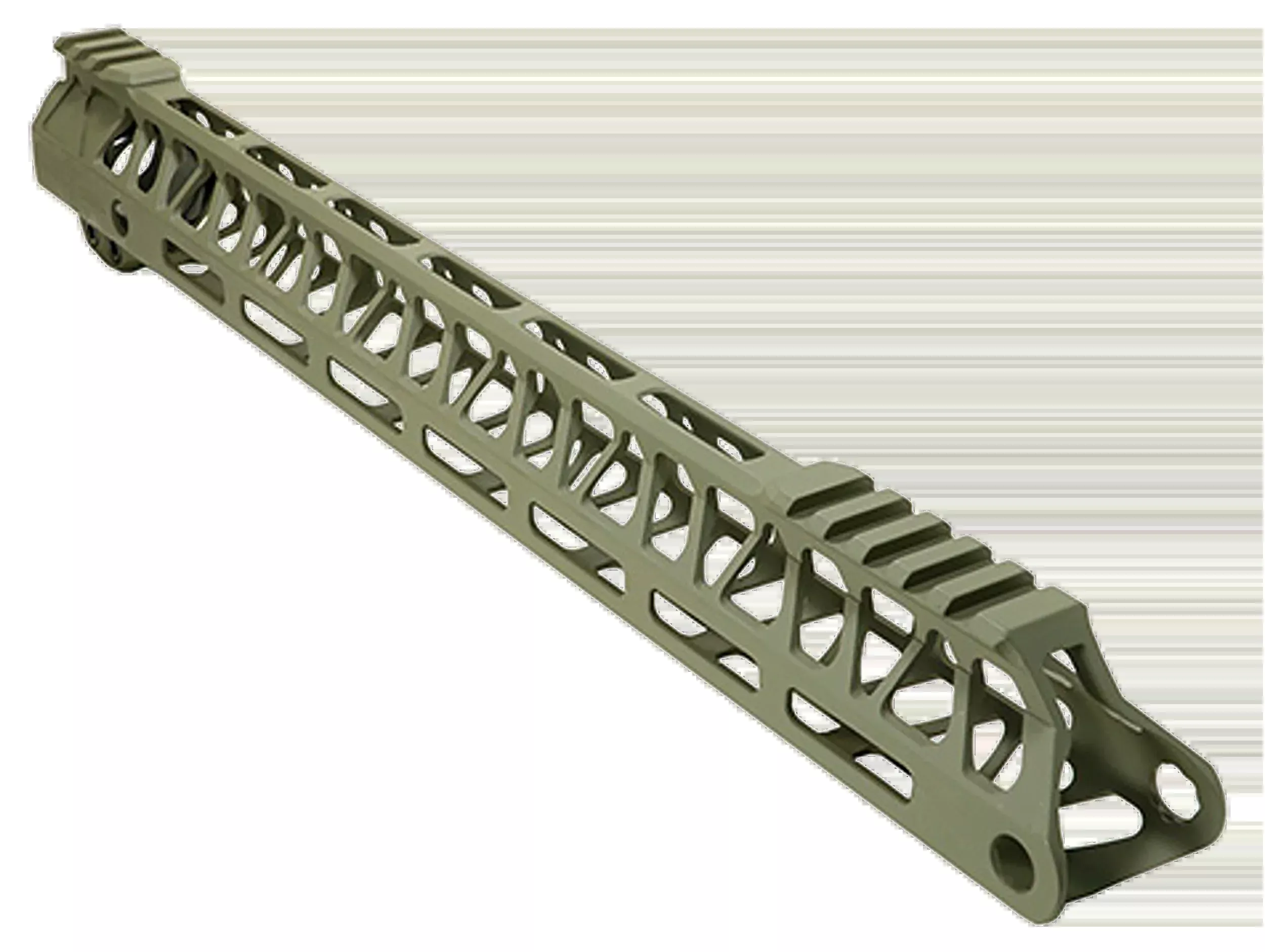 Timber Creek Outdoors Ultralight Enforcer 15in AR-15 Aluminum Handguard OD Green ULE15HGOD