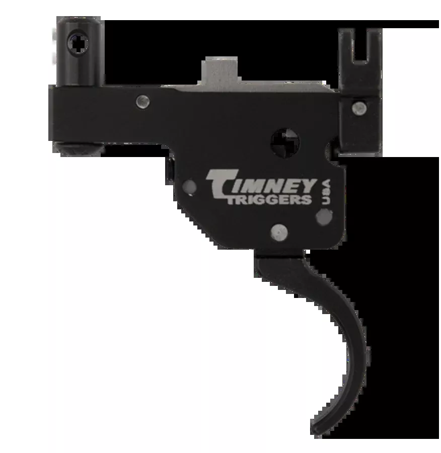Timney Triggers Featherweight Curved Drop-In Rifle Trigger for Ruger 77/M77 Tang Safety, 601