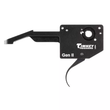 Timney Triggers Impact Ruger American Gen II Drop-In Trigger - 3-4 Pound Fixed Pull Weight, Anodized 6061 Aluminum Housing, Black