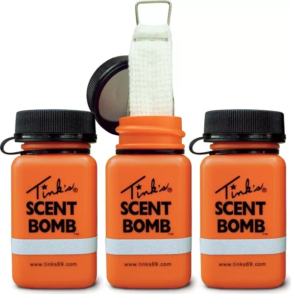 Tink's Scent Bombs Dispensers 3-Pack with Reflective Strips and Wicking Action W5841