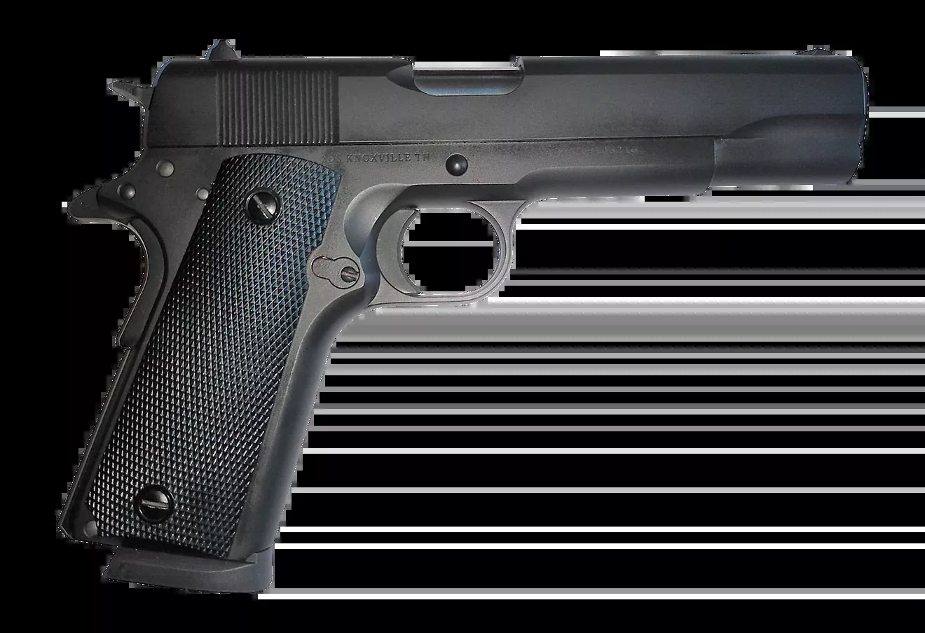 Tisas 1911 45 ACP 5" 7+1 Semi-Auto Pistol - Black