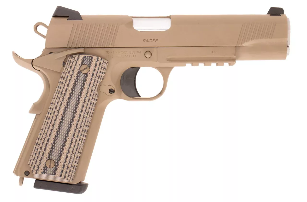 TISAS 1911 9MM 5" DUTY RAIDER FDE 2 9RD - NEW