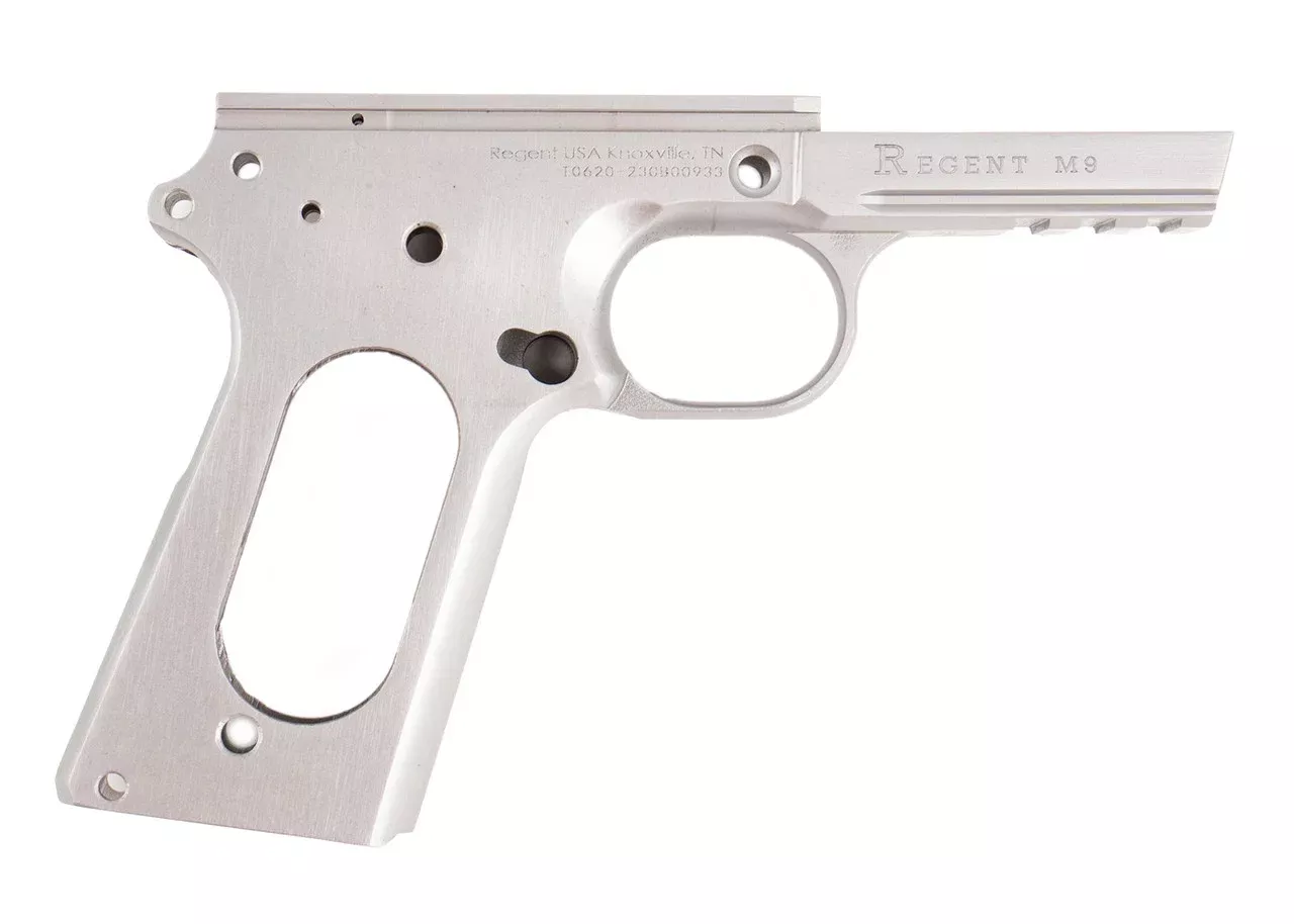 Tisas Regent M9 1911 Government 9mm Series 80 Stainless Frame - With Rail