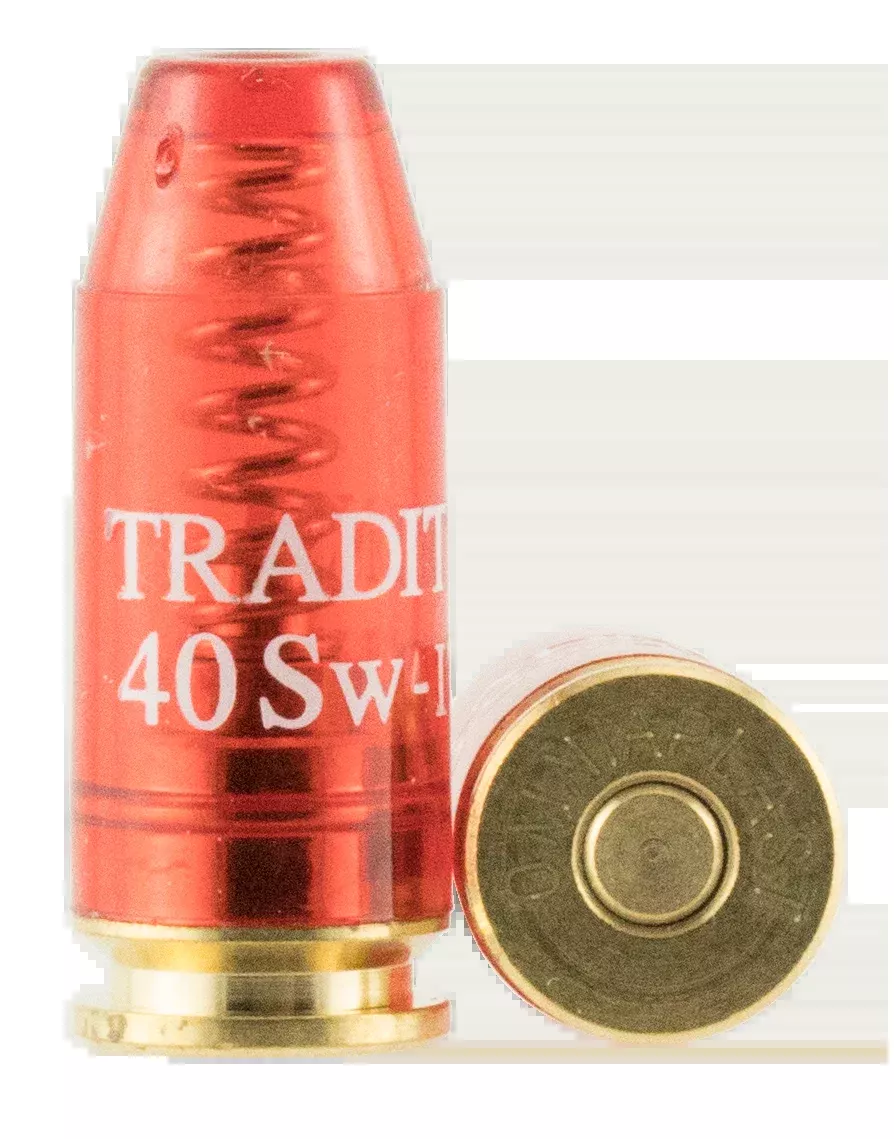 Traditions .40 Smith & Wesson Handgun Snap Caps, Plastic with Brass Base, 6-Pack ASC40
