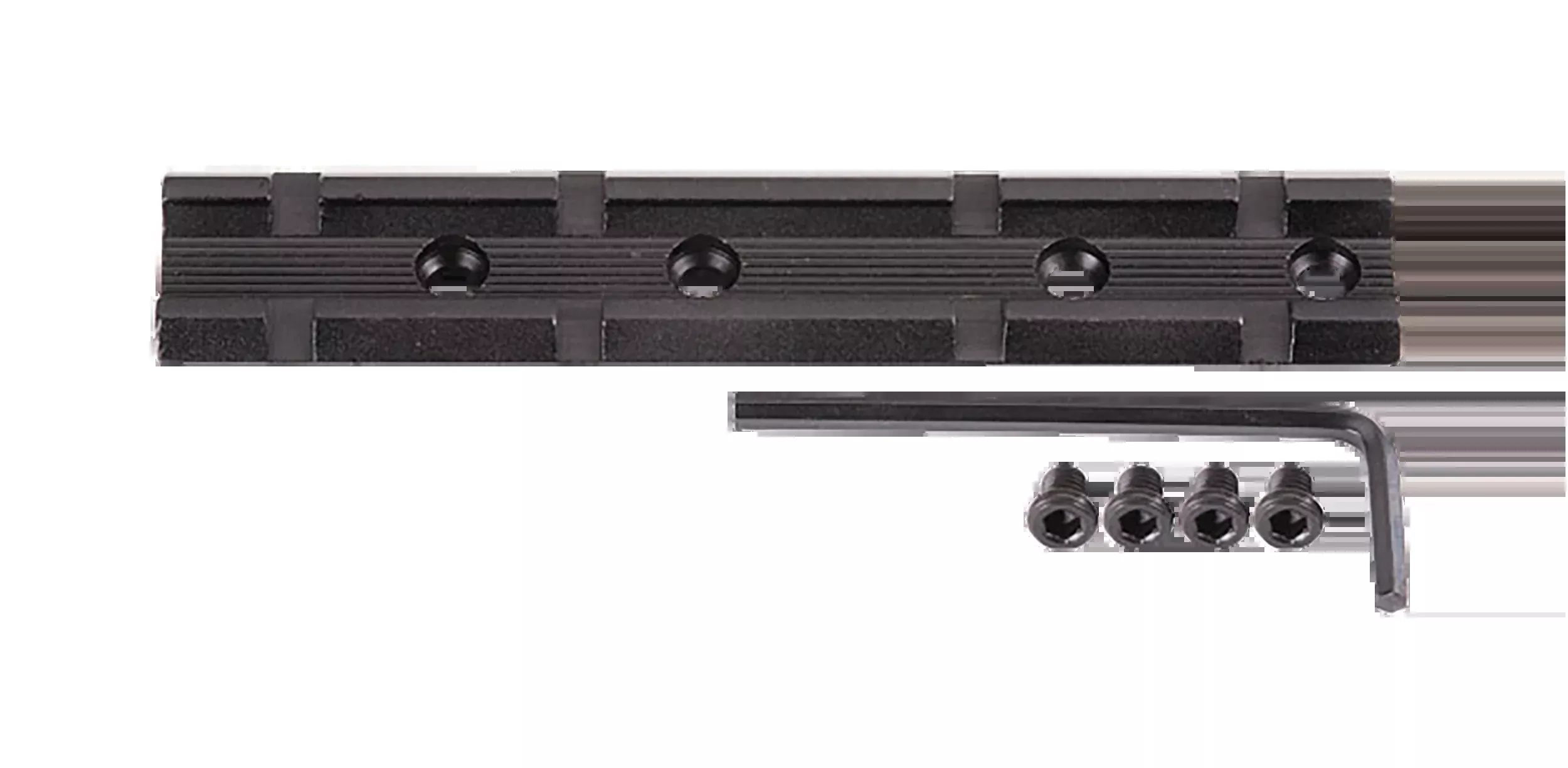 Traditions Weaver One-Piece Scope Base for Break-Open Muzzleloaders, Aluminum Blued - A1780