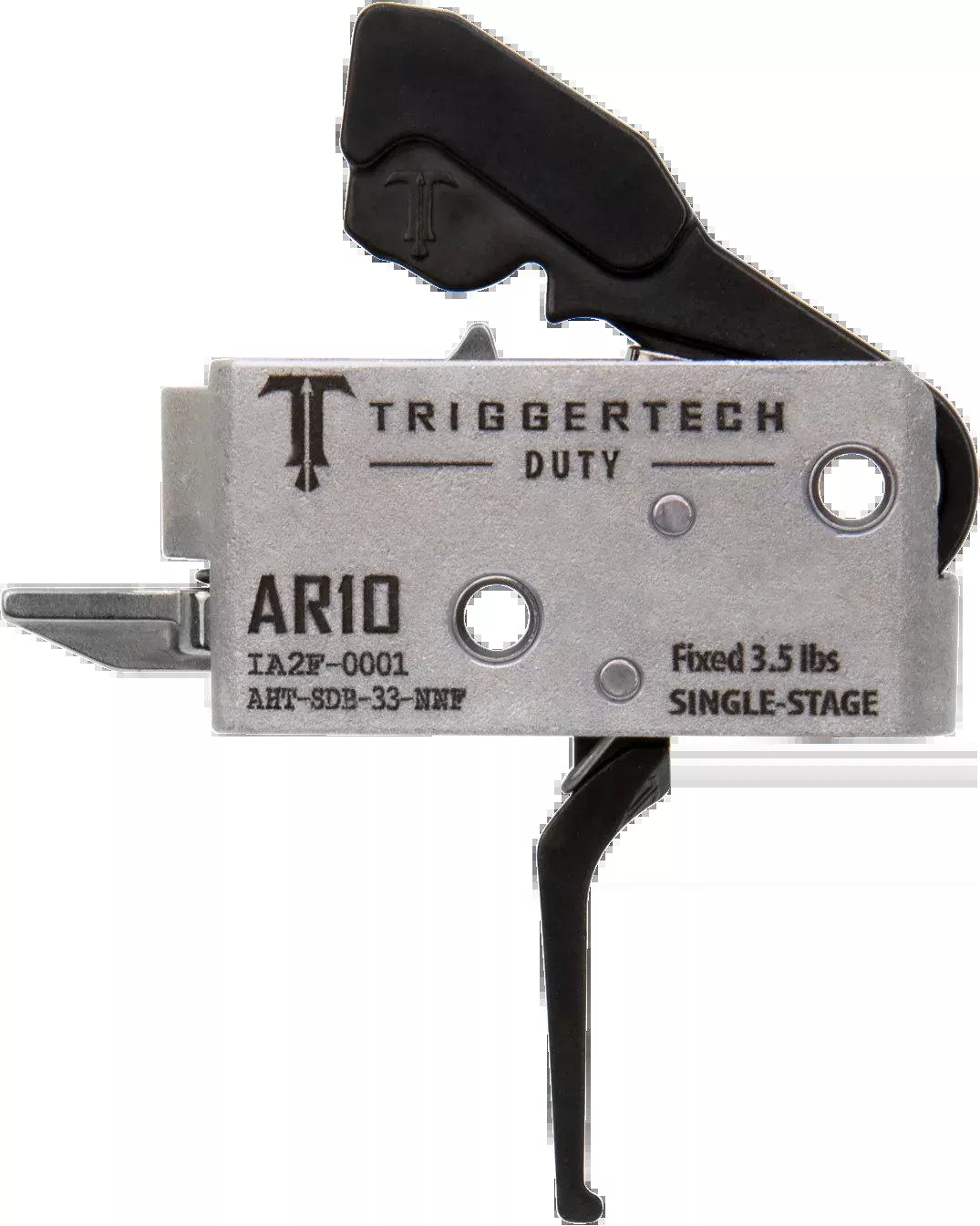 TriggerTech Duty AR-10 3.5 lb Flat Single-Stage Trigger