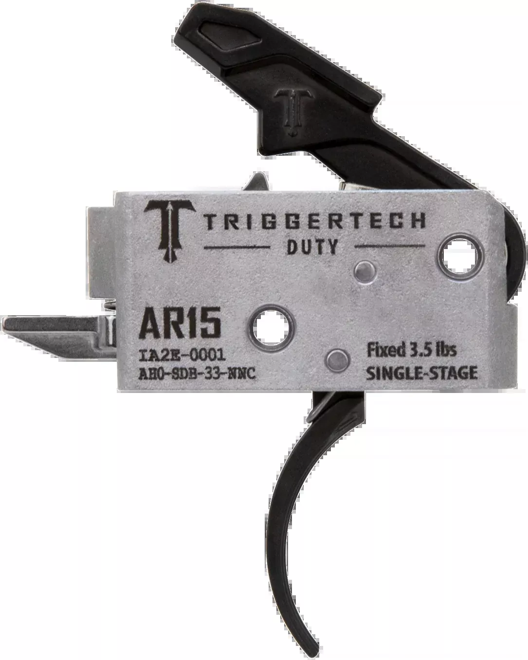 TriggerTech Duty AR-15 3.5 lb Curved Single-Stage Trigger
