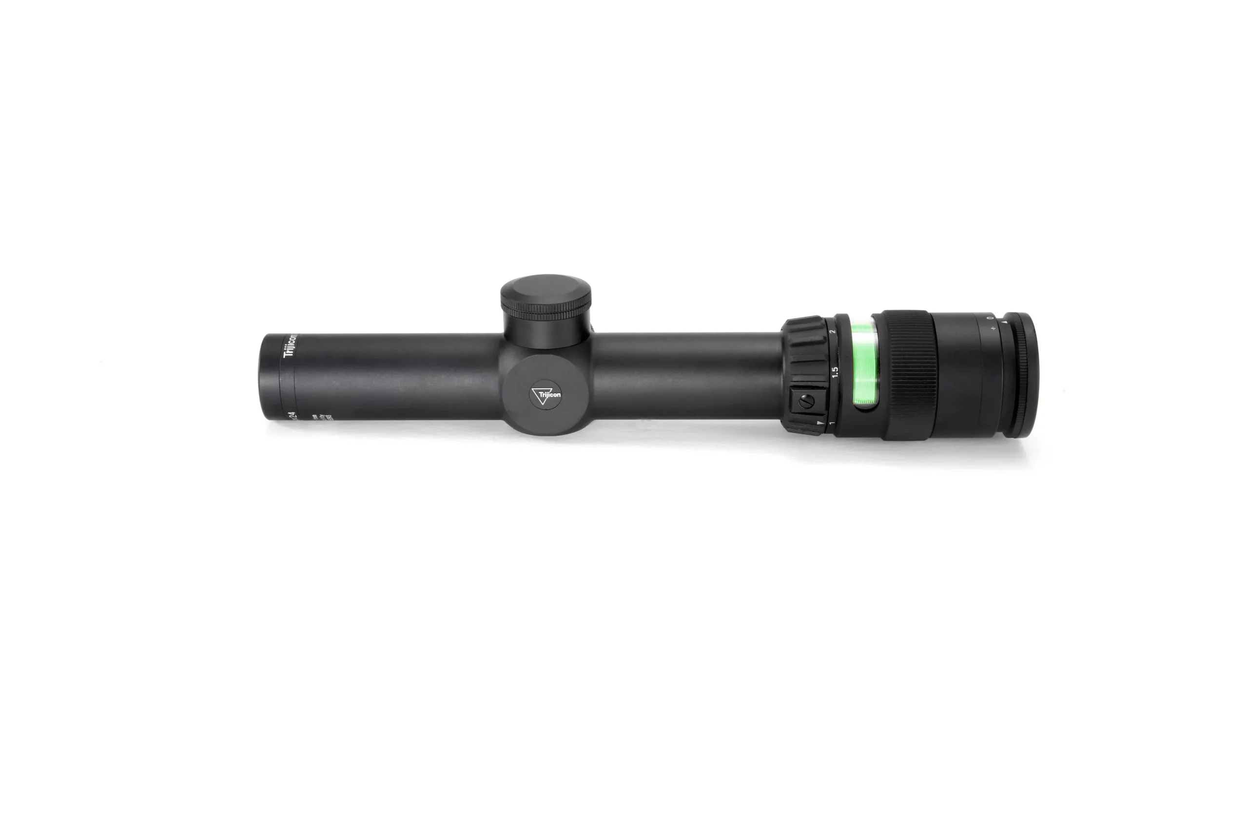 Trijicon 200071 AccuPointBlack Hardcoat Anodized 1-4x 24mm 30mm Tube Illuminated Duplex Crosshair W/Green Dot Reticle
