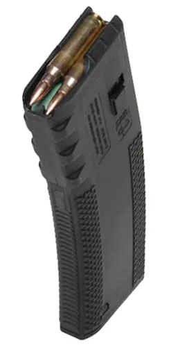 Troy Ind SMAGSIN00BT00 BattleMag30rd 223 Rem/5.56x45mm Fits AR-15/FN SCAR/M16/M4/H&K 416 Black Polymer
