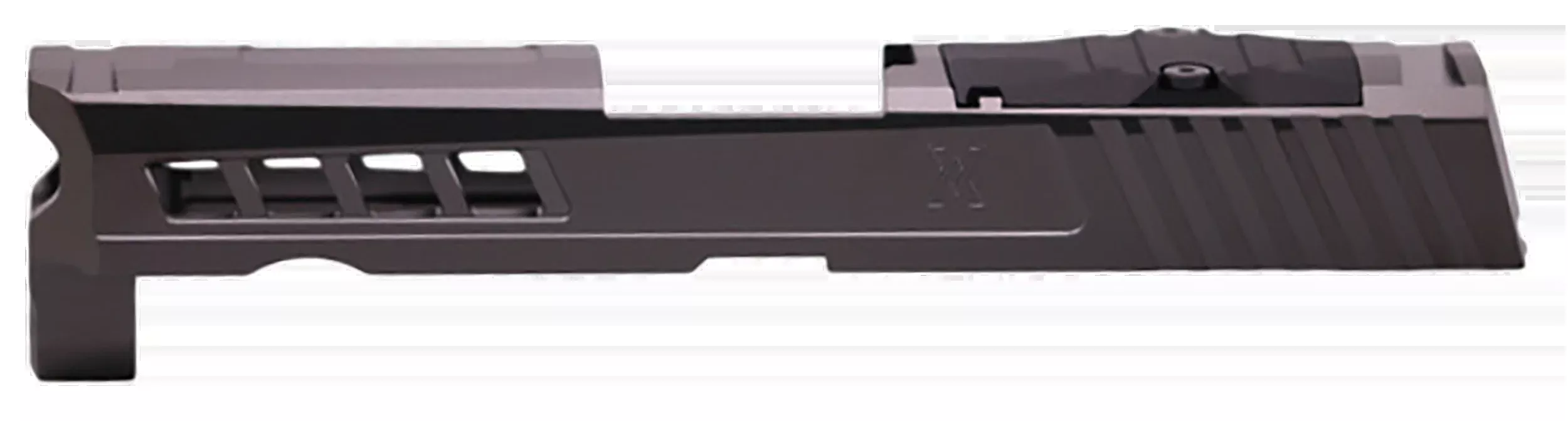 True Precision Axiom Optic-Cut Slide for SIG P320, Black DLC, Trijicon RMR Footprint TPP32CSBCRMR