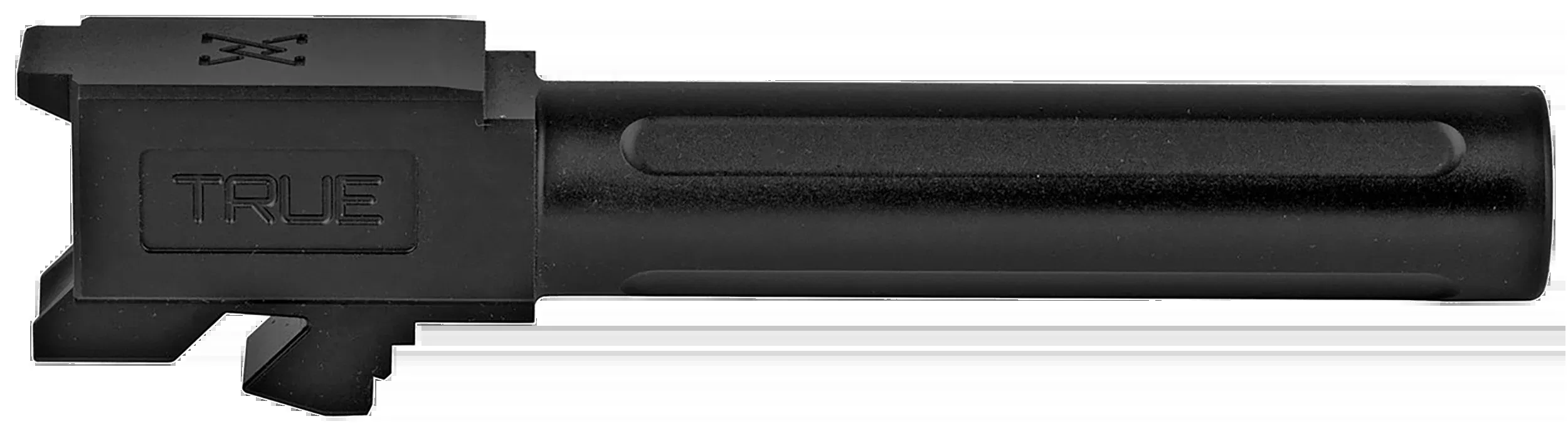 True Precision Drop-In Fluted Glock 19/19X/45 9mm 4in Black Nitride Barrel TPG19BXBL