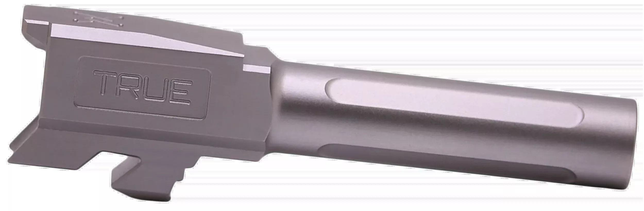 True Precision Glock 43/43X 9mm Drop-In Fluted Satin Stainless Barrel 3.40in TPG43BX