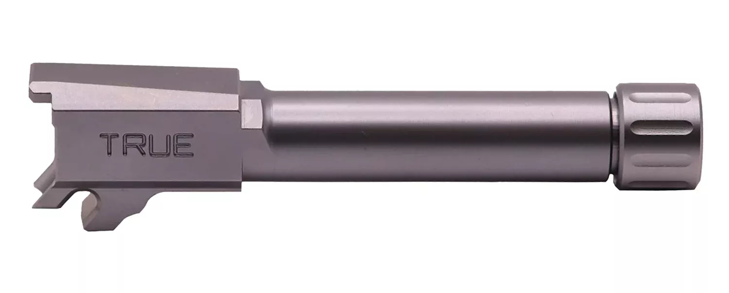True Precision Inc TPP365DBXT Sig Duty 9mm Luger 3.10" Threaded Satin Stainless Steel, Fits Sig P365/P365X/P365 SAS