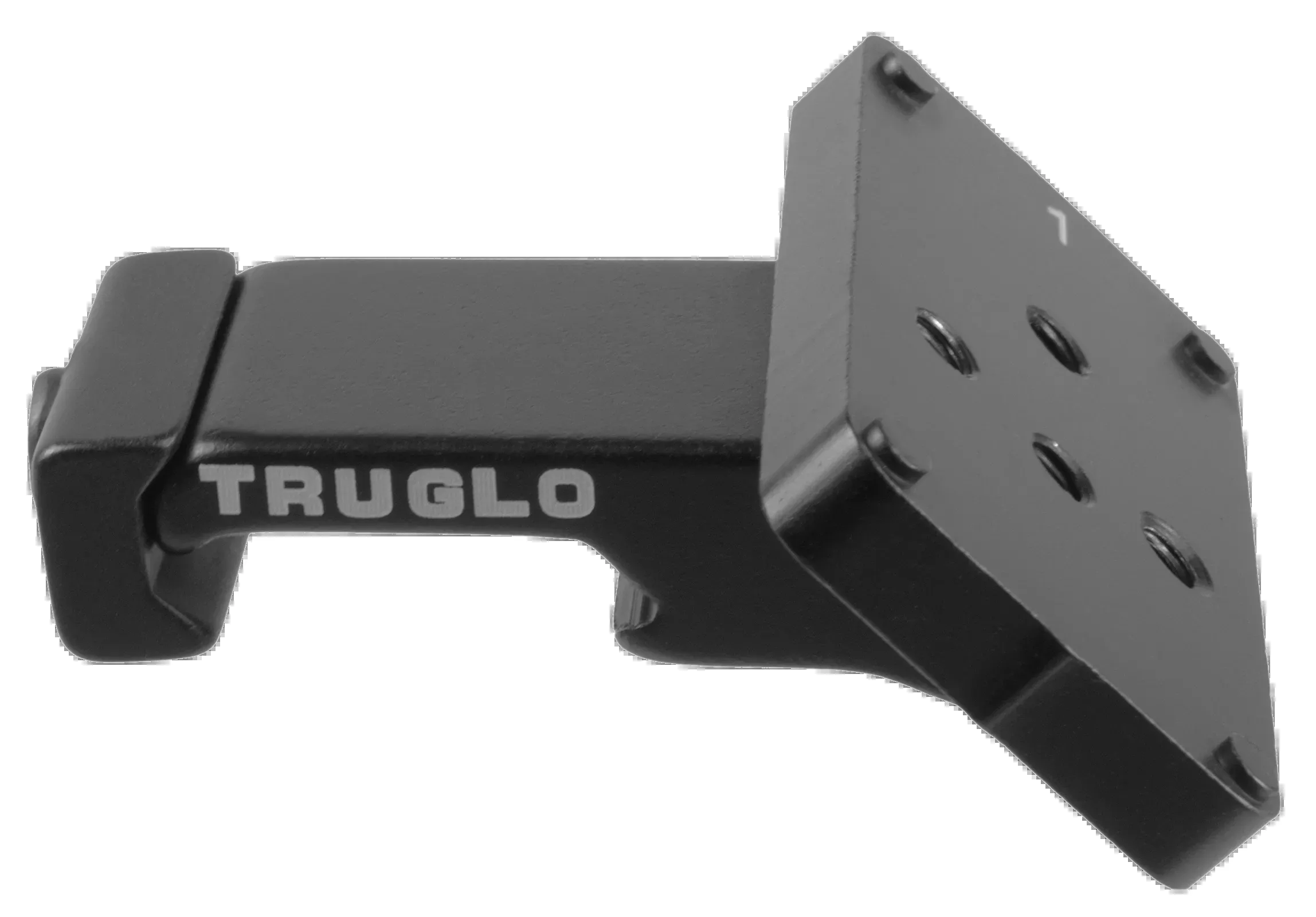 Truglo 45-Degree Offset Red Dot Sight Mount, Aluminum, Picatinny/Weaver Compatible TG8976B