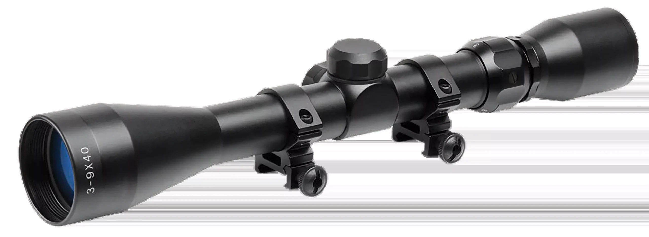 Truglo Buckline Rifle Scope 3-9x40mm, 1-inch Tube, BDC Reticle, Matte Black TG85394XB