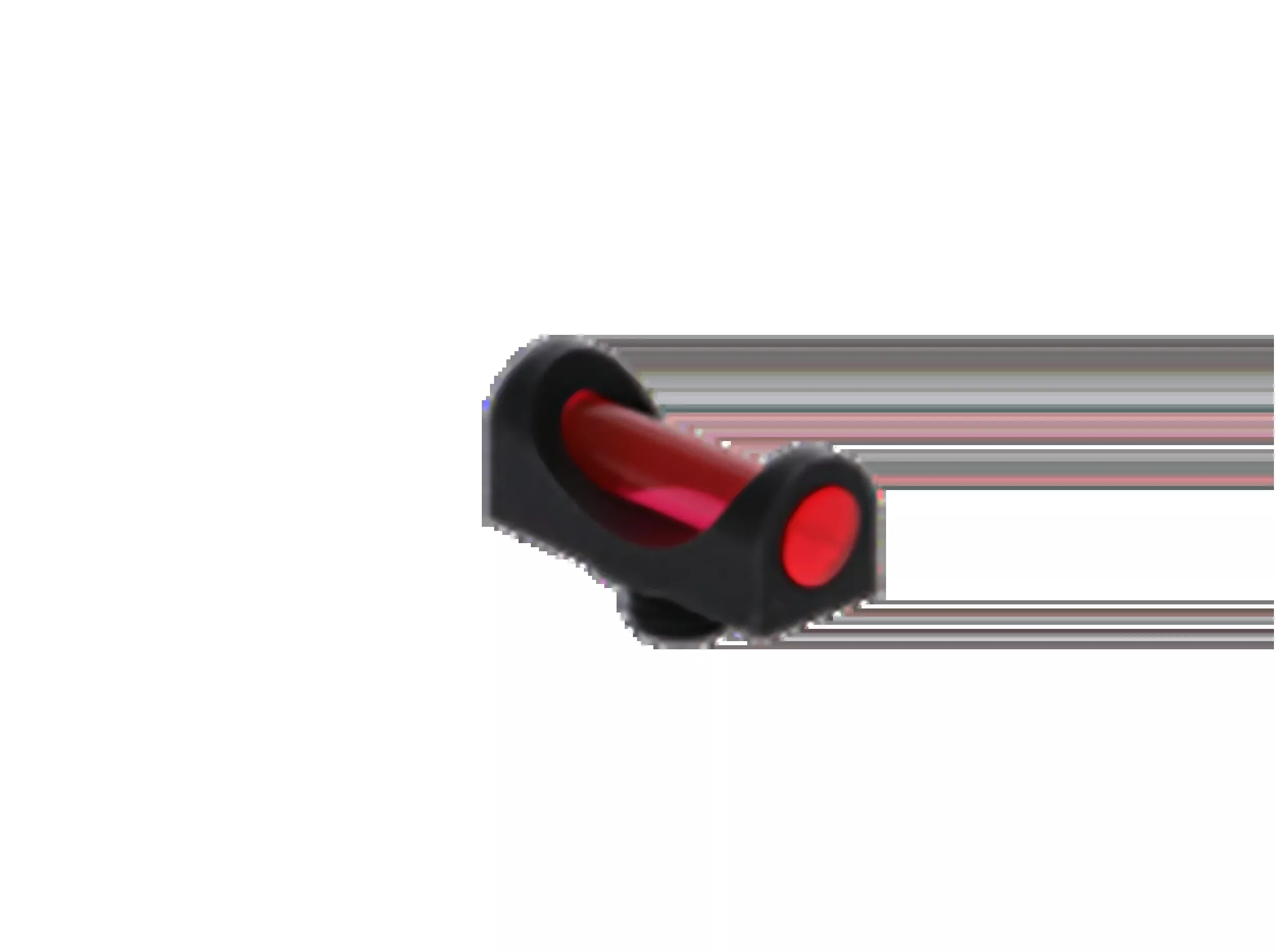 Truglo Fat Bead Shotgun Front Sight, Red Fiber-Optic, 6-48 Thread fits Ithaca/Remington/SKB/Weatherby TG948AR