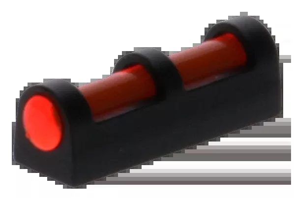 Truglo Long Bead Fiber Optic Front Shotgun Sight, Red, 5-40 thread, TG947DRM