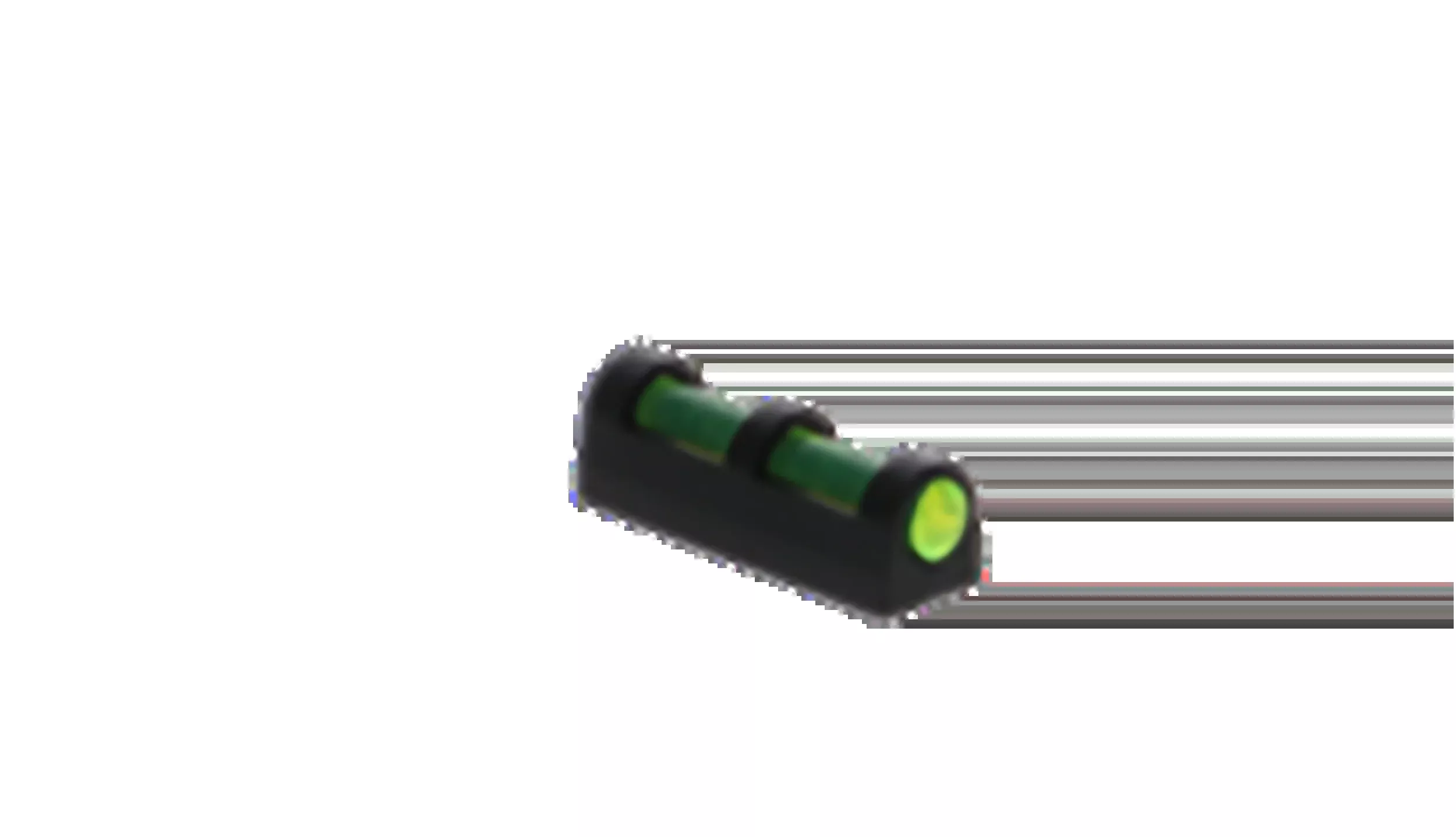 Truglo Long Bead Universal Fiber-Optic Shotgun Front Sight, Metal, Green, Low-Profile – TG947UG
