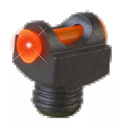 Truglo StarBrite Deluxe Red Fiber Optic Shotgun Front Bead Sight, 2.6mm Thread, TG954DR