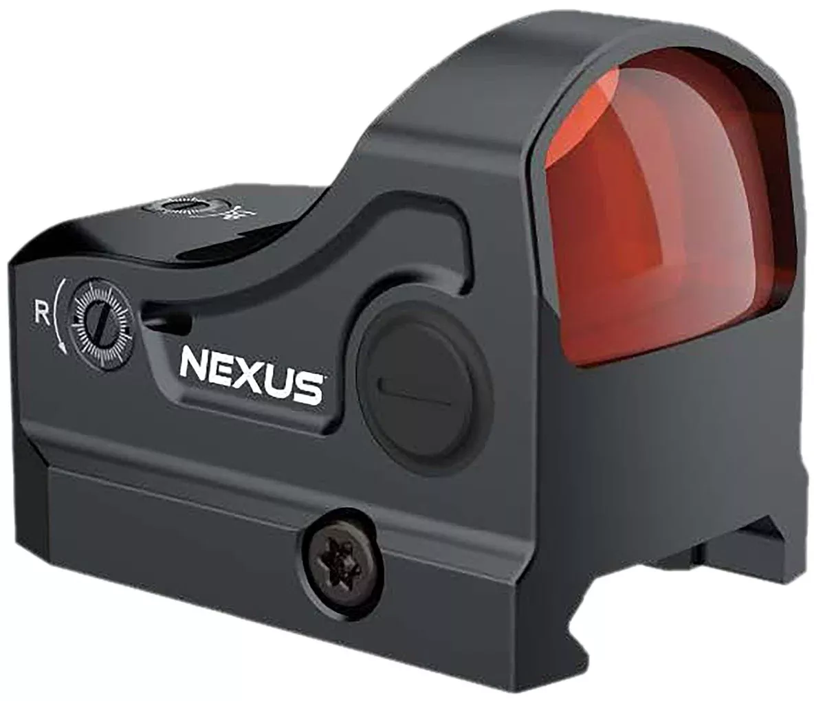 TruGlo TGTG8322B Nexus Red DotMatte Black 1x 22mm 3 MOA Red Dot Reticle
