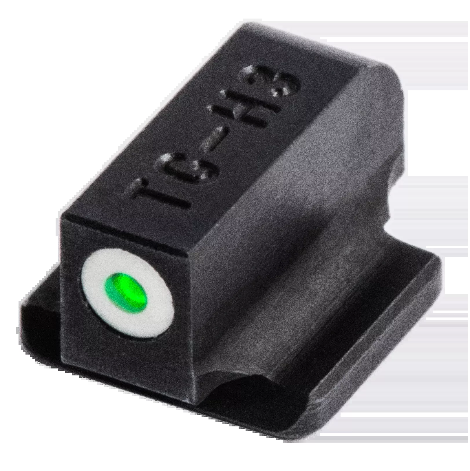 TruGlo Tritium Pro Ruger LC9/LC9S/LC380 Green Tritium White Outline Night Sight Set - Black Nitride