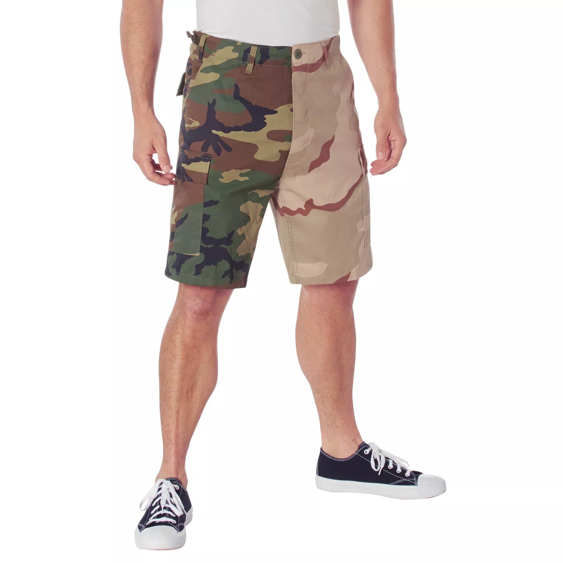 Two-Tone Camo BDU Short