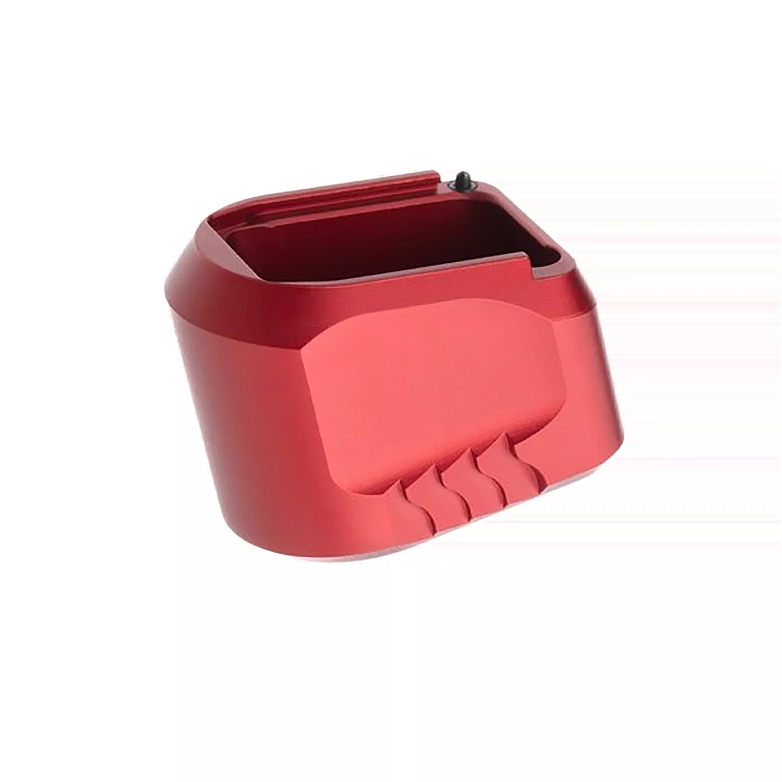 Tyrant CNC M&P Full Size Magazine Extension +5 Rounds for Smith & Wesson M&P 9/40, Red Aluminum TDMPMAGEXFSRED