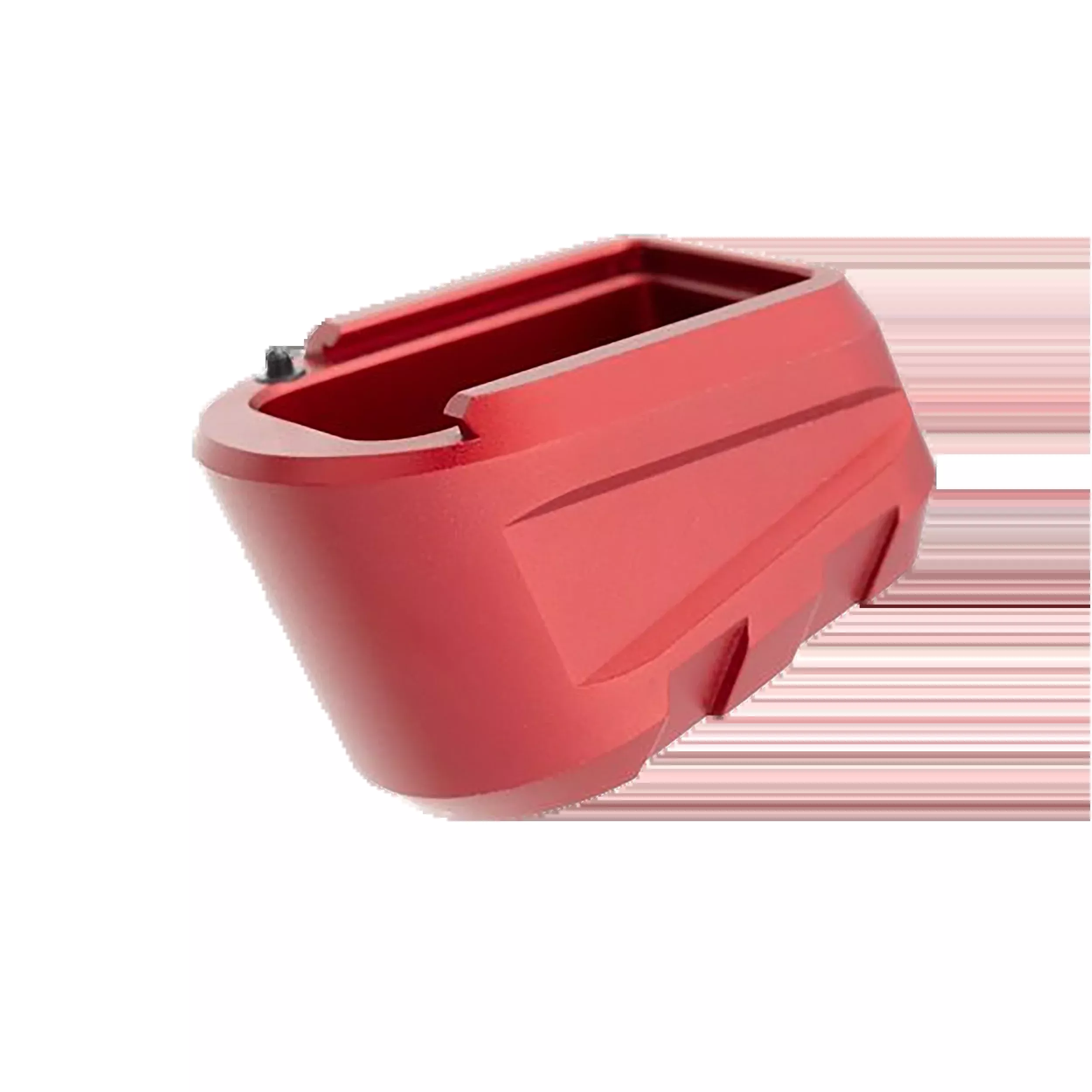 Tyrant CNC Sig P365 X Macro +3 9mm Magazine Extension Base Pad, Red Aluminum TDP365MAGEXRED