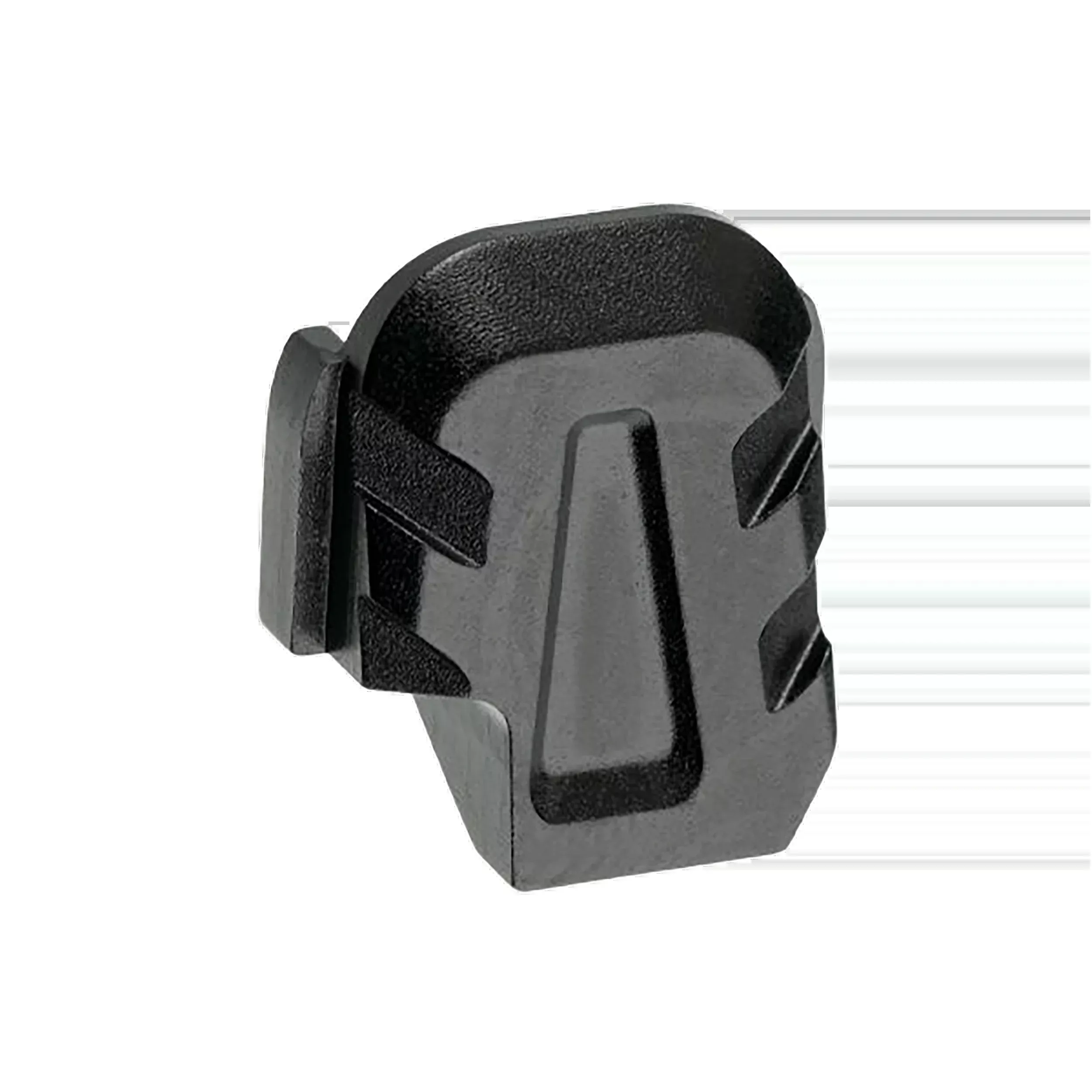 TYRANT CNC Sig Sauer P365 Rear Slide Cap Backplate, Black Anodized Aluminum Chevron TDP365SCBLACK