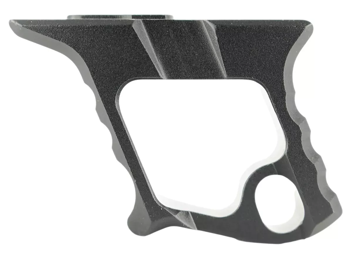 Tyrant CNC TD772BLKM1 Handstop Halo Black Aluminum Fits AR15