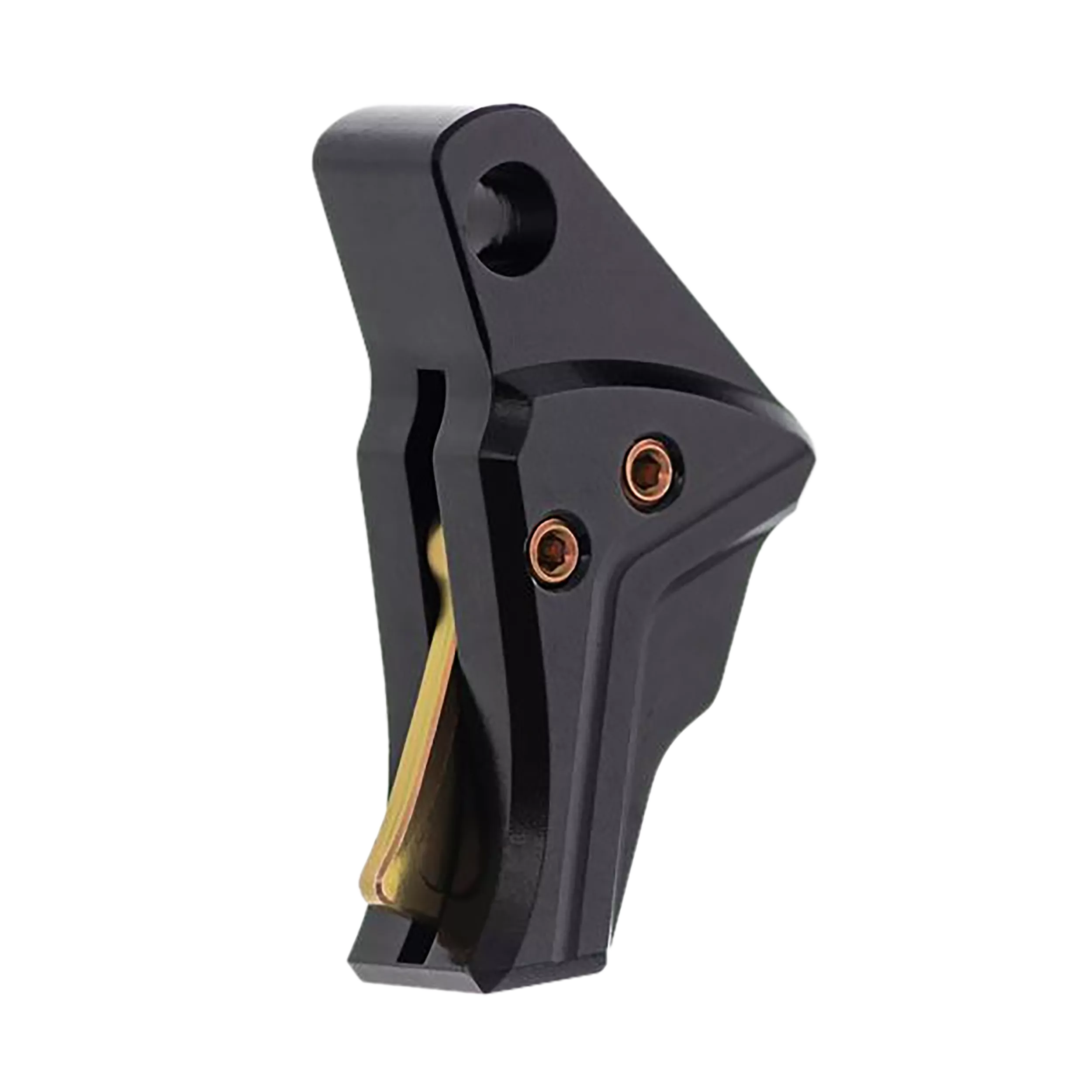 Tyrant CNC TDGTRIG5BLACKGOLD I.T.T.S Trigger/Shoe Black Glock Gen5