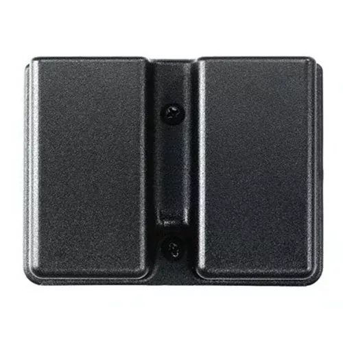 Uncle Mike's Kydex Double Magazine Case, Single-Row Paddle with Tension Device – UNC51372