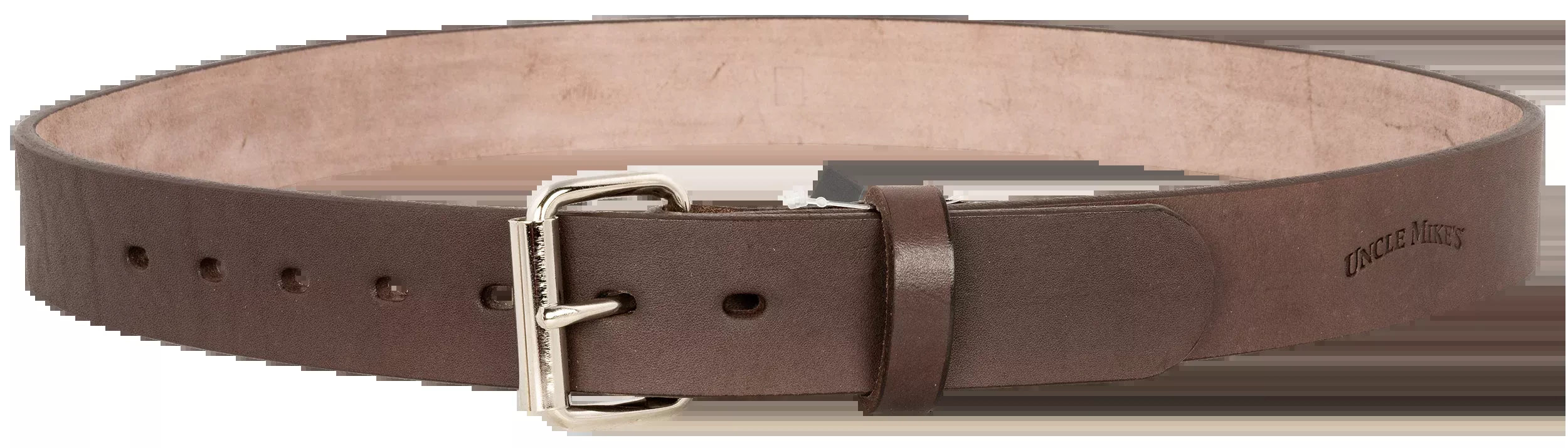 UNCLE MIKES-LEATHER(1791) Leather Gun Belt, Dark Brown, Buckle, 1.50-inch Width - BLTUM48/52DBR