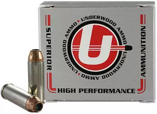 Underwood 45 Colt +P 250Gr XTP JHP 20Rd 10Bx/Cs